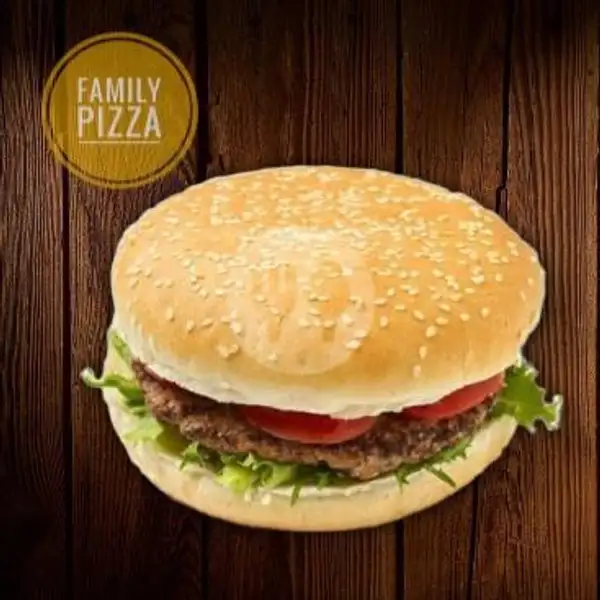Burger Sapi | Family Pizza, Jeruk Legi