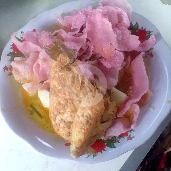 Ketupat Sayur + Ayam Gulai | Warung Makan Fajri Ketupat Sayur, Ruko Duren Sawit