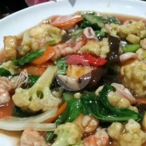 Capcay Goreng Seafood | Nasi Goreng Kedai Delizioso, Pondok Rajeg