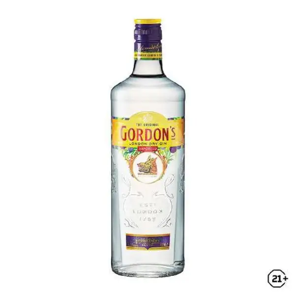 Gordon Dry Gin 700 Ml + Free Schweppes Tonic | Arga Bintang Anggur N Soju, Terusan Buah Batu