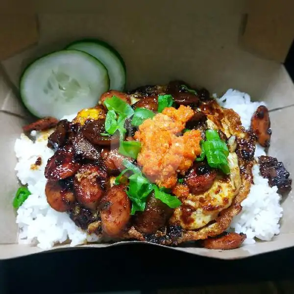 Nasi Telur Oyong sosis Baso | Vip Box, Gerilya