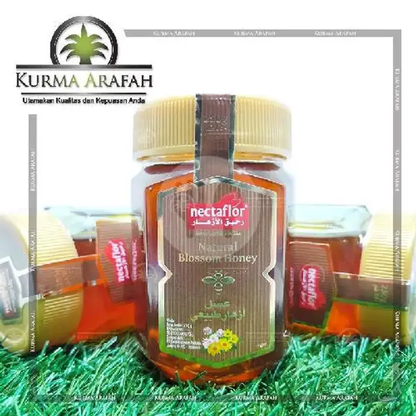 Madu Nectaflor Blossom Honey Asli Swis 250 gr Premium | Kurma Arafah, KH Mas Mansyur