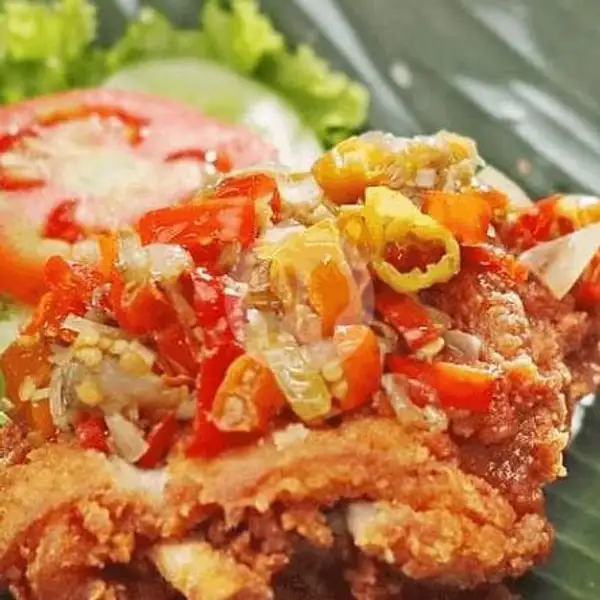 Ayam Geprek Hot Spicy Jumbo | Ayam Penyet dan Ayam Geprek Bu Linda , Kemang Raya