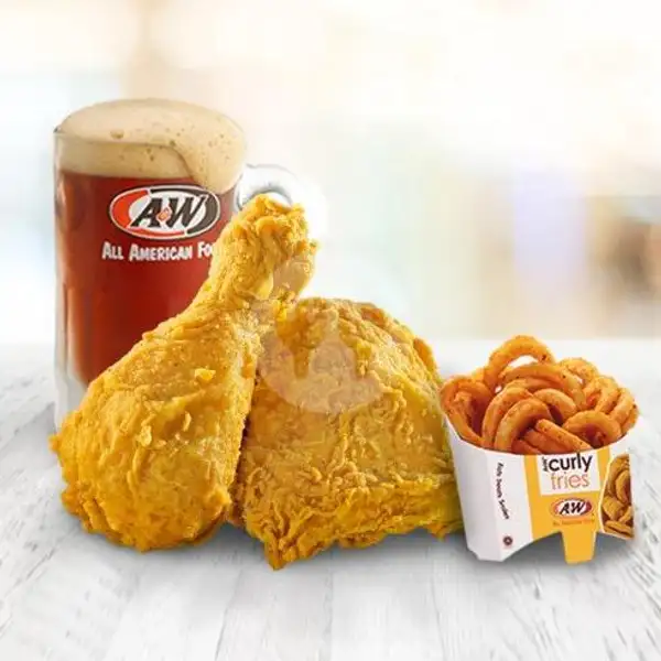 Paket Kentang D - Chicken | A&W, Transmart MX