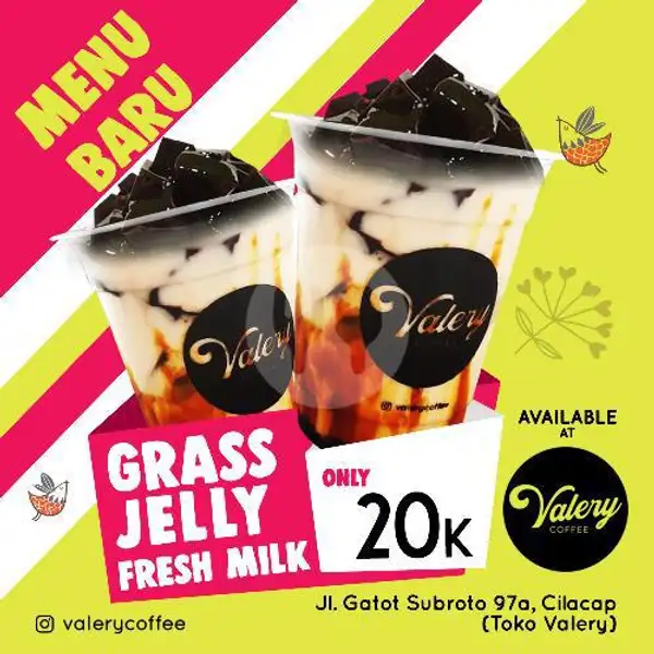 Grass Jelly Fresh Milk | Valery Coffee, Cilacap Tengah