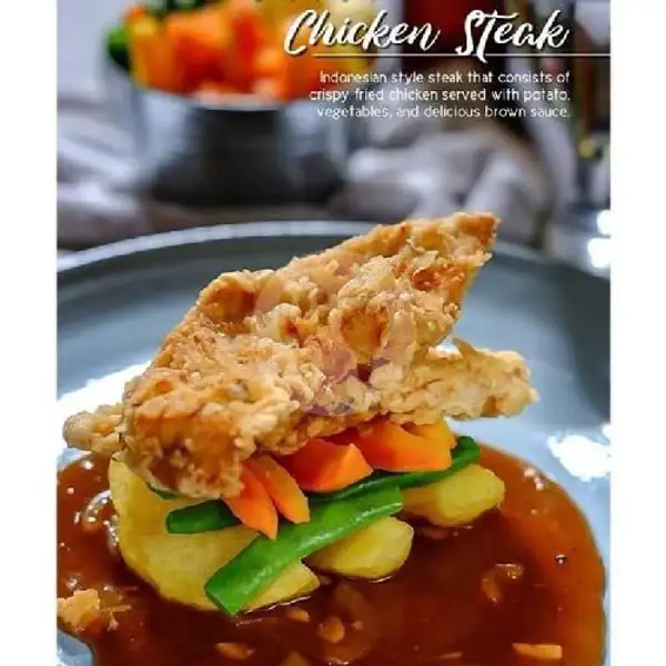 Steak Ayam | Suki Tomyam & Seblak Mamachi, Karya 1