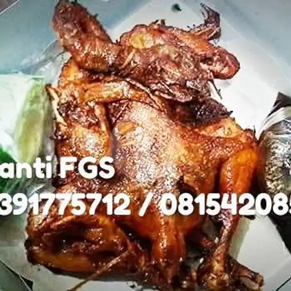 Ayam Ingkung Belah Bumbu Bacem Dan Rempah | Buranti FGS Opor Ayam Goreng Ingkung, KH Mansyur