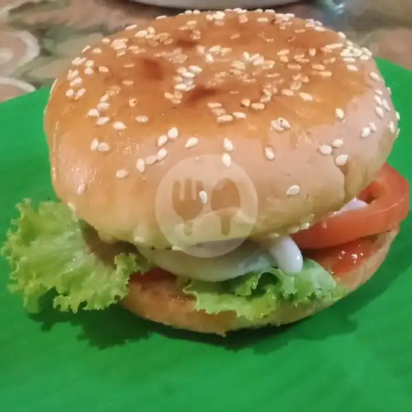 Burger UK Sedang | RZ Chicken Pop, Pulau Damar