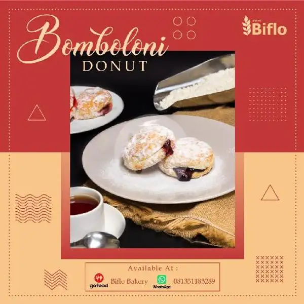 Bomboloni Blueberry | BIFLO BAKERY