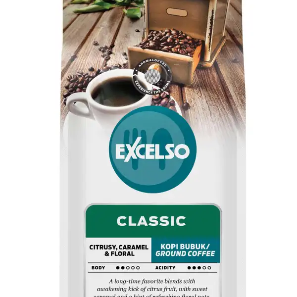 Bean Classic (200 Gr) | Excelso Coffee, Mall SKA