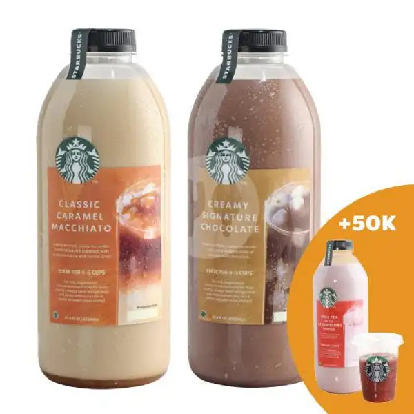 2 Liters Special Price | Starbucks, Drive Thru Hayam Wuruk