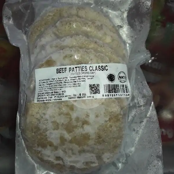 Patties Daging Sapi Bernardi Stok 4 Bungkus | Alicia Frozen Food, Bekasi Utara
