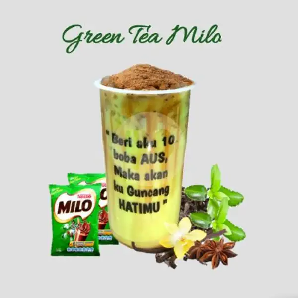 Green Tea Milo | Aus, Pengasinan