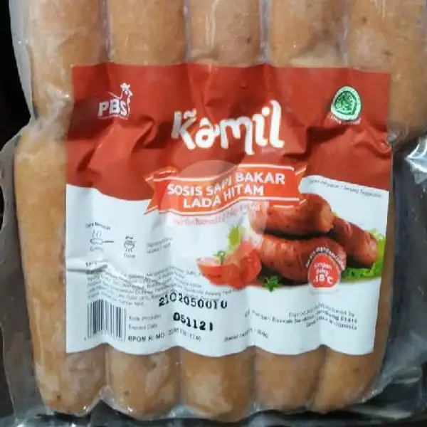 Kamil Sosis Sapi Bakar Lada Hitam | Frozen Food Iswantv, Lowokwaru
