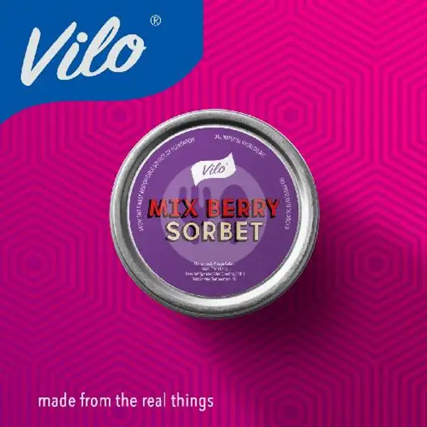 Mix Berry Sorbet (Vegan) | Vilo Gelato