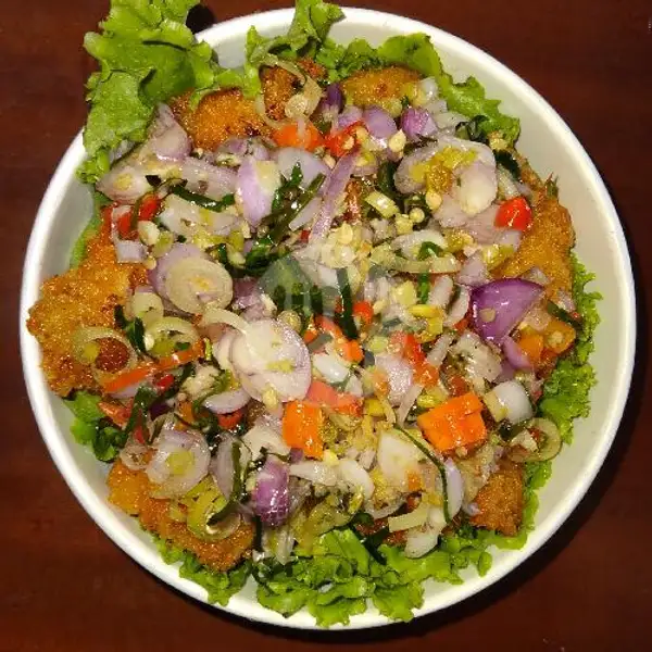 ricebowl chicken sambal matah | DI-EAT RICEBOWL