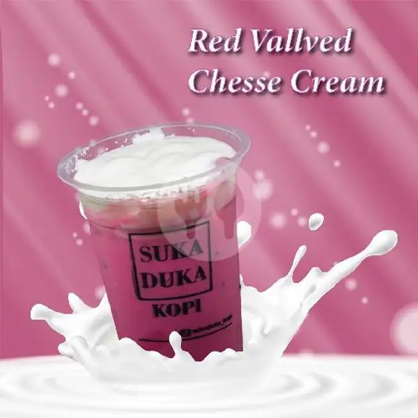 Red Velvet Ice Cheese Cream | Suka Duka Kopi