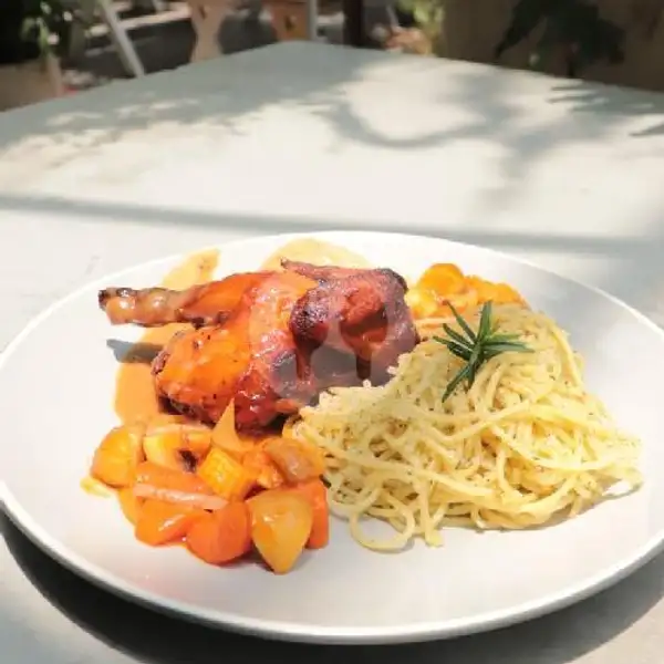 Roasted Rosemary Chicken | Jardin Cafe, Cimanuk