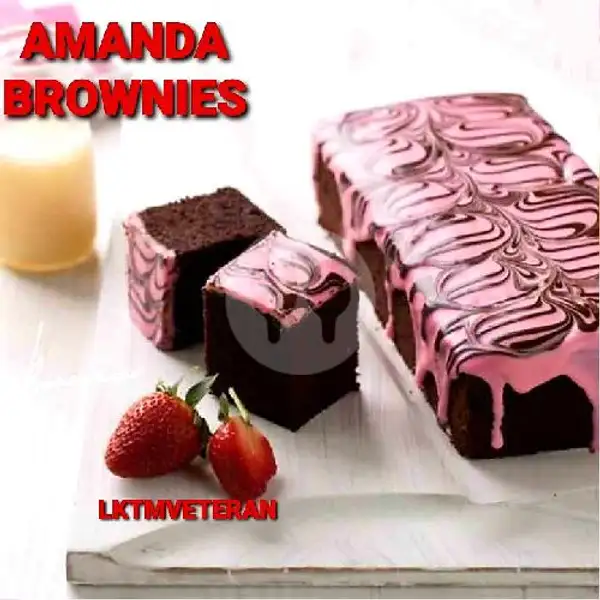 Amanda Pink Marble | Brownies Tugu Delima, Amanda Bali Banana Tugu Malang Gold Cake, Subur