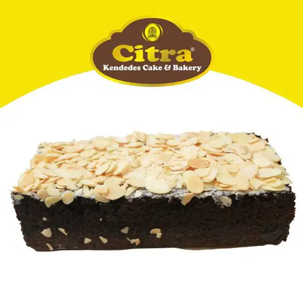 Brownies Almond | Citra Kendedes Cake & Bakery, Kawi