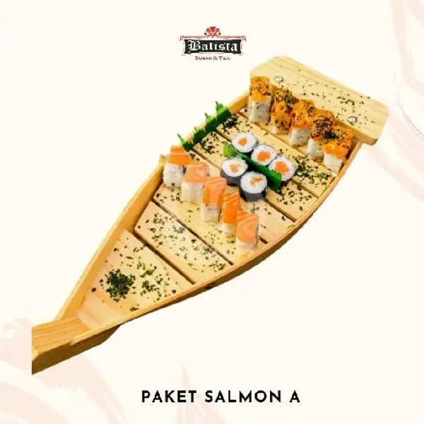 Paket Salmon A | Balista Sushi & Tea, Babakan Jeruk