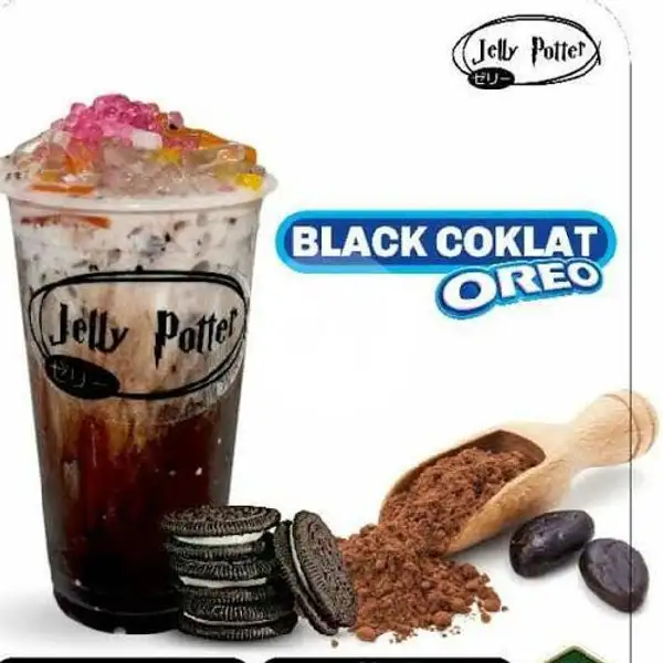 Black Coklat Oreo | Jelly Potter, Duta Raya
