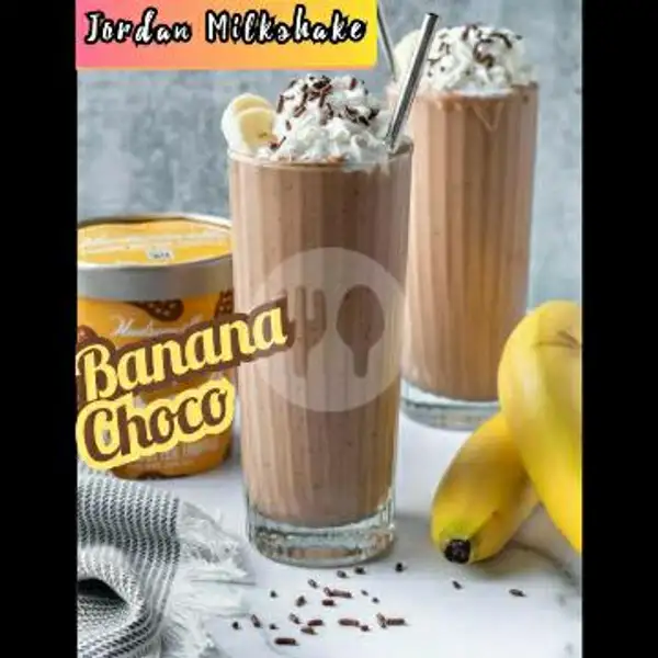 Jordan Milkshake Banana Choco | Ayam Geprek Jordan Full Pack, Kebo Iwa