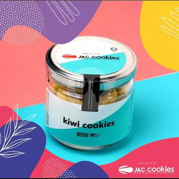 Kiwi cookies Kaca | J&C Cookies, Bojongkoneng