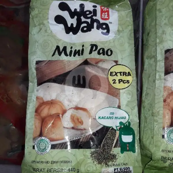 Minipao Kacang Hijau Stok 3 Bungkus | Alicia Frozen Food, Bekasi Utara