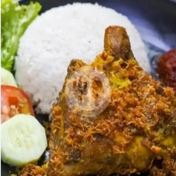 Nasi Bebek Serundeng (Potongan Besar)Sambal Lalapan | Ayam Bakar Kecap Serdadau
