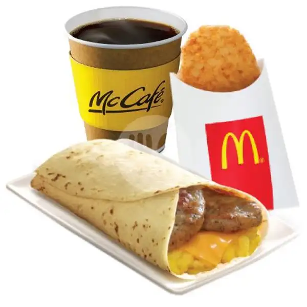 Paket Hemat Sausage Wrap | McDonald's, Manyar Kertoarjo Surabaya