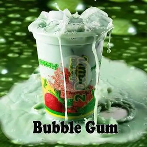 Bubble Gum Medium | Teh 2 Daun Simpang Pramuka, Pramuka
