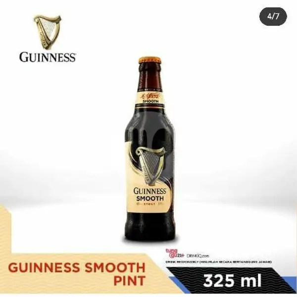 Guinness Smooth 325ml | Buka Botol Green Lake