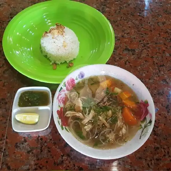 Nasi Sop Ayam Goreng | Kopitiam Hemat, Payung Sekaki