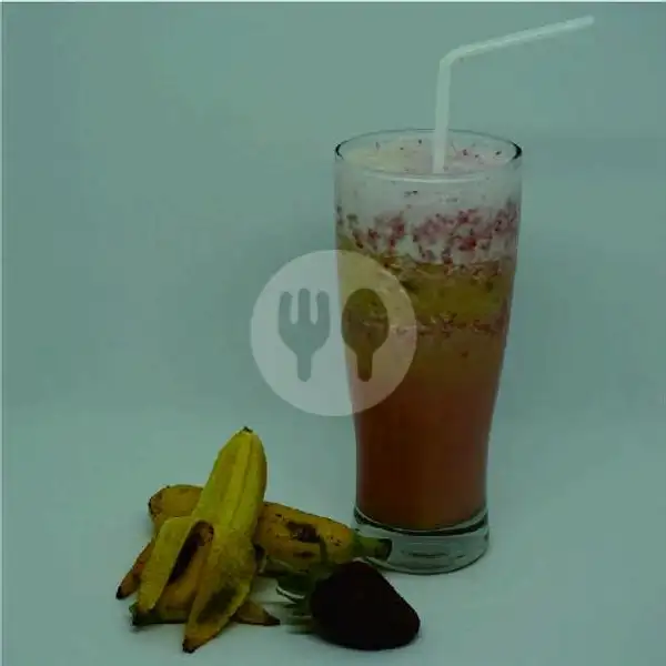 Jus Kombinasi Strawberry+Pisang | Baba Juice