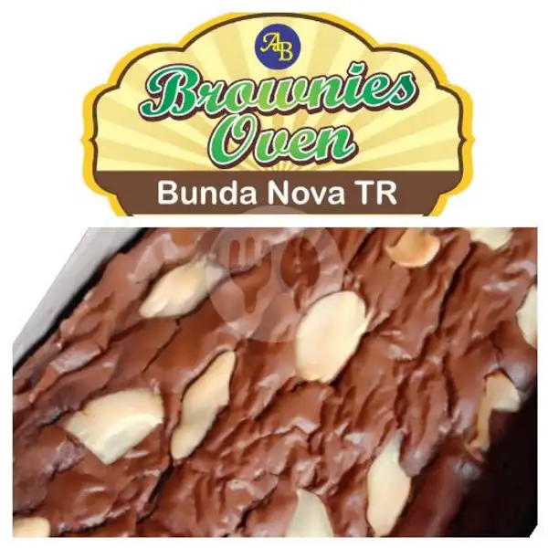 BROWNIES OVEN TOPING KACANG KENARI | Brownies Bunda Nova TR, Tidar