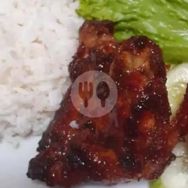 Ayam Bakar Bacem (Dada) + Nasi | Siomay dan Batagor Kuah/Kering Pak Eko 1, Bekasi Timur