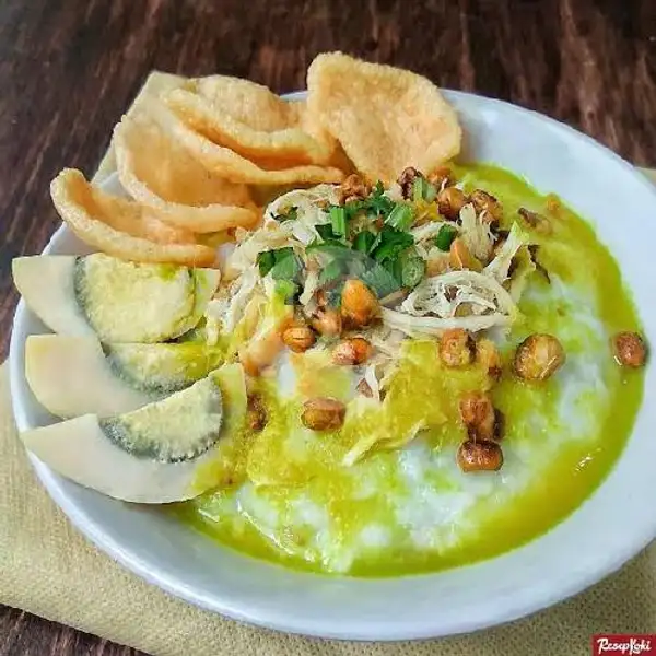 Bubur Ayam + Telor | Warkop Libanon 1, Jatinangor
