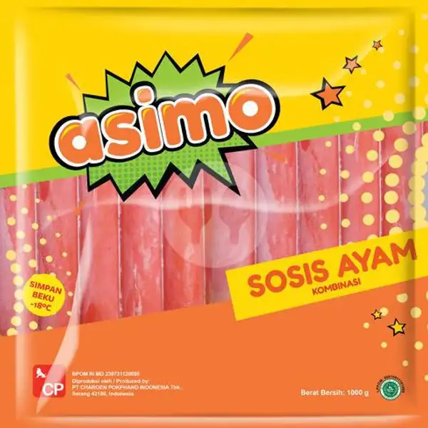 Asimo Sosis Ayam Kombinasi 1000Gr | Prima Freshmart, Raden Fatah