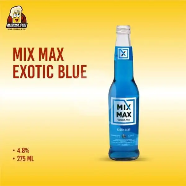 Mix Max Exotic Blue | Vhanessa Snack, Beer, Anggur & Soju, Puskesmas