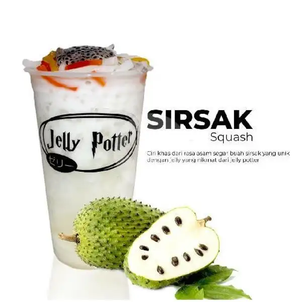 Sirsak Squash | Jelly Potter, Bekasi Selatan