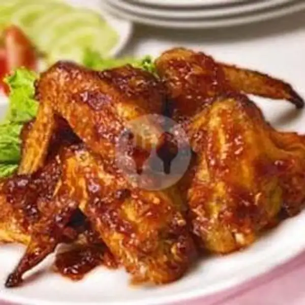 Chicken Wings Bakar Mercon | Nasi Kulit Ambyar