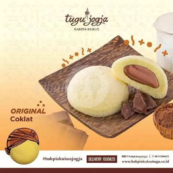 Bakpia Kukus Original Cokelat | Toko Lapis Talas Bogor Botani, Karawaci