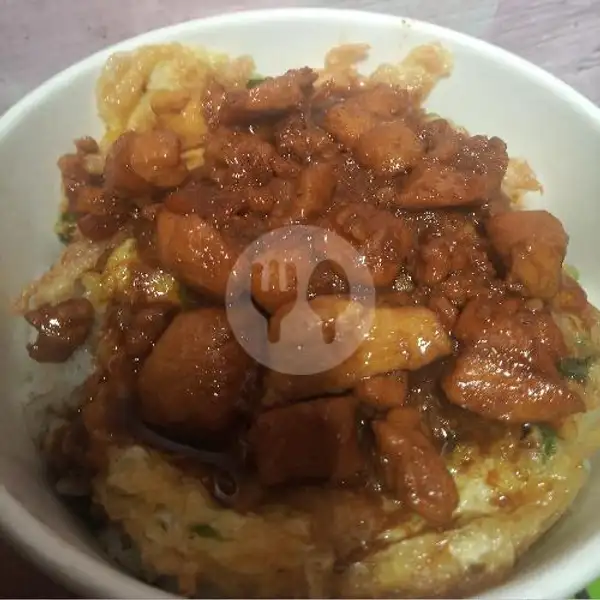 Nasi Ayam Teriyaki (L) | Rice Egg Chabin, Harjamukti