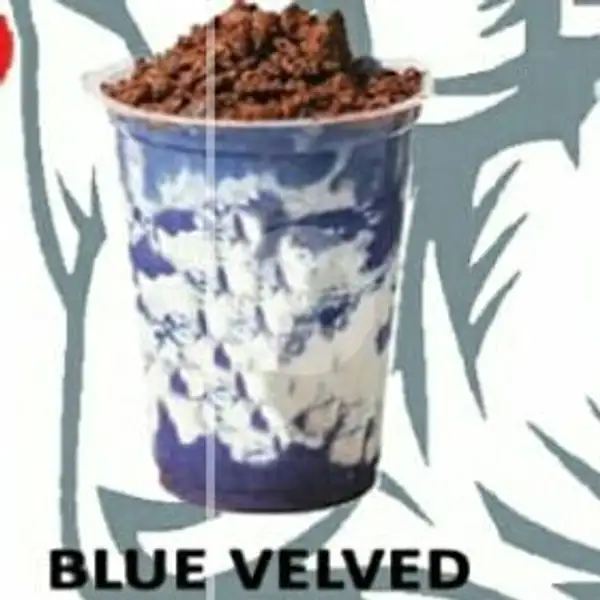 Choco Blue Velvet Cup 16oz | Kopi Semangat, Ks Tubun
