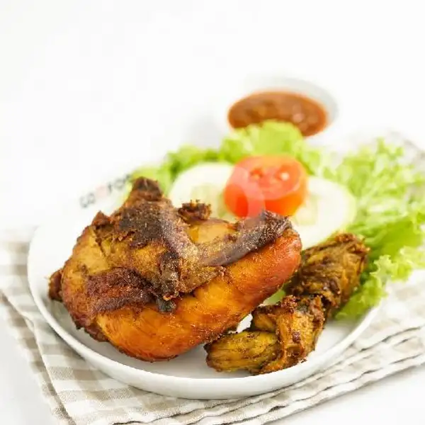 Ayam Goreng | Susu Kedelai Murni dan Sari Kacang Hijau, Pasar Bintaro
