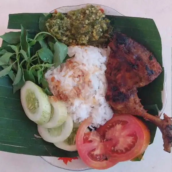 Nasi Ayam Bakar Sambel Hijau | Warung Cantika Cikumpa