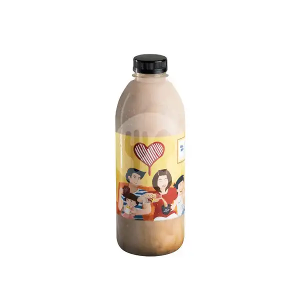 Seliter Light Vanilla Latte | Kopi Kenangan x Cerita Roti, Ruko Kawi