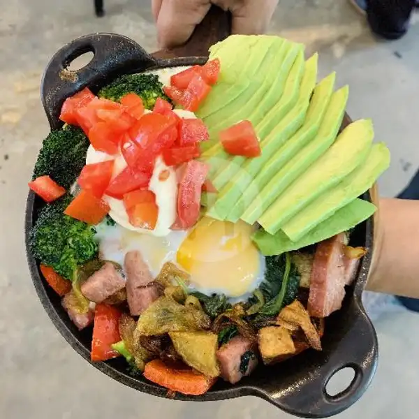 Skillet Breakfast Hash | Anchor Cafe & Roastery, Dermaga Sukajadi