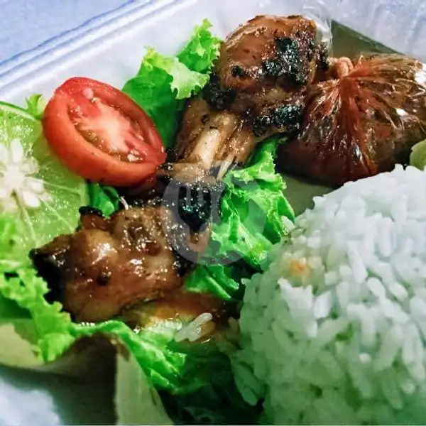 Ayam Bakar Spesial +Tempe Bacem  Bakar | Es Mojito Infus Water Pasar Minggu Gajayana, Blimbing